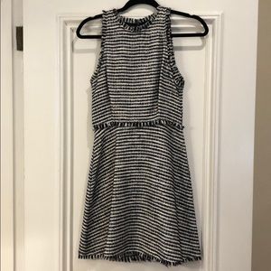 Zara Tweed Fringe Mini